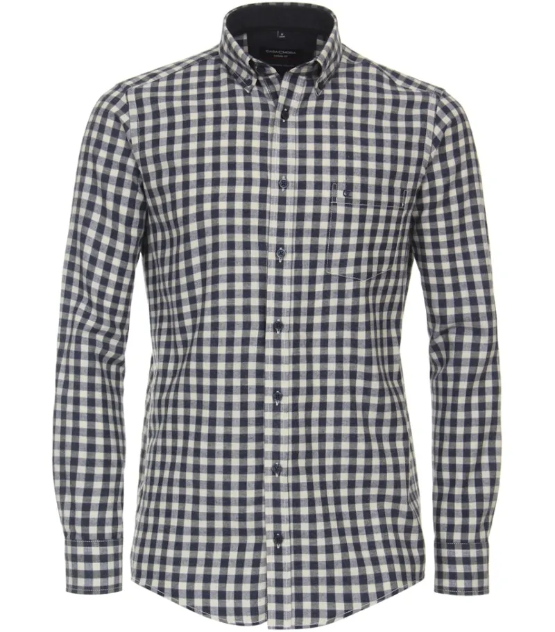 CASAMODA Hemden|Big Boys*Flanellhemd Blau