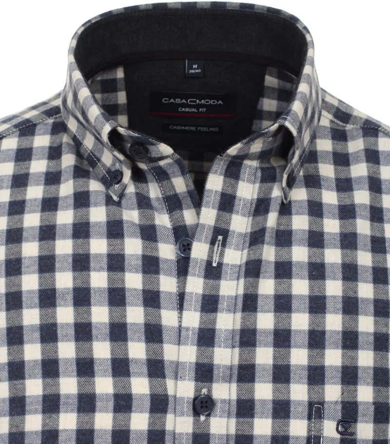 CASAMODA Hemden|Big Boys*Flanellhemd Blau