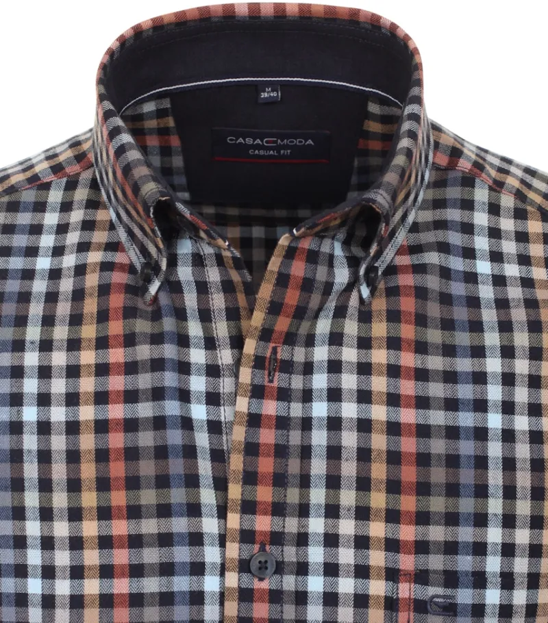 CASAMODA Hemden|Big Boys*Flanellhemd Blau