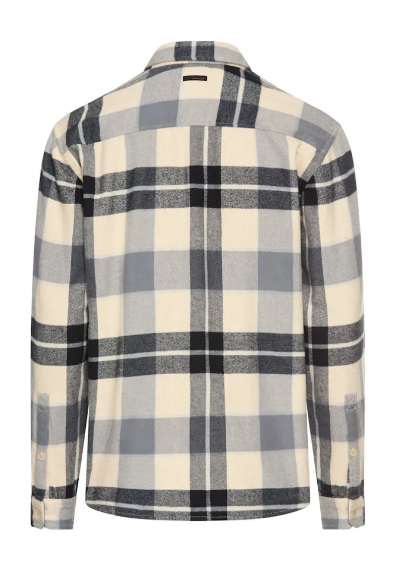 Camel Active Hemden|Big Boys*Flanellhemd mit Kontrastdetails und Brusttaschen dark blue