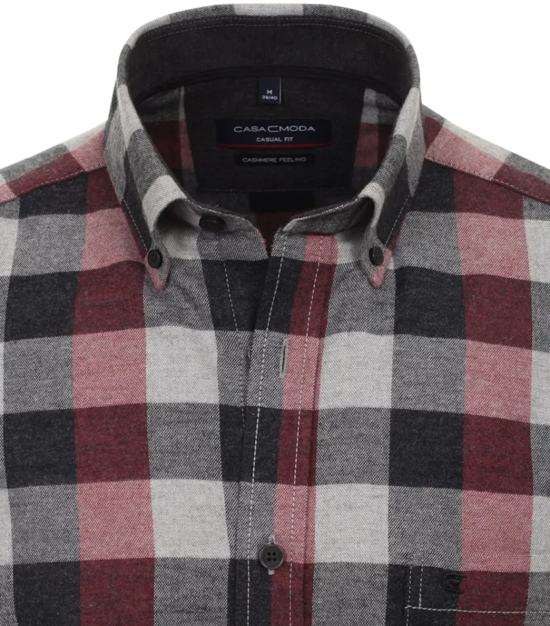 CASAMODA Hemden|Big Boys*Flanellhemd Rot