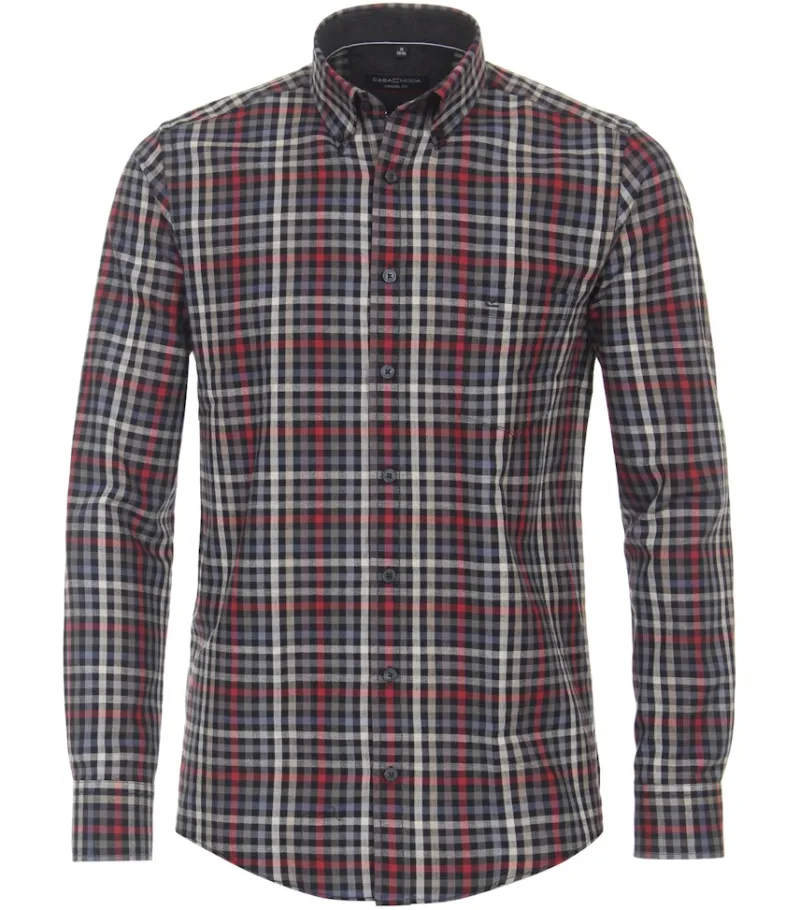 CASAMODA Hemden|Big Boys*Flanellhemd Rot