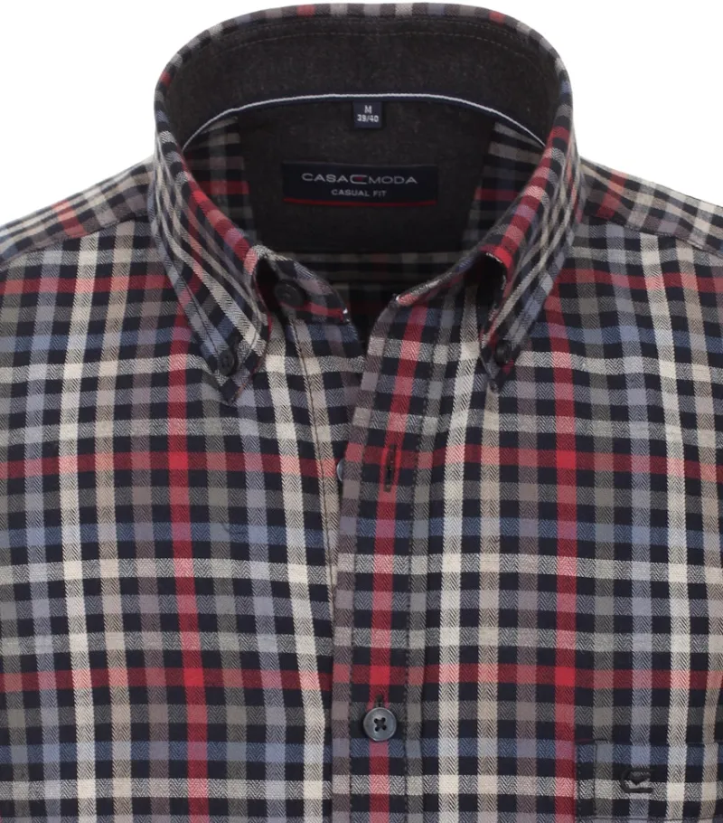 CASAMODA Hemden|Big Boys*Flanellhemd Rot