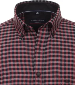 CASAMODA Hemden|Big Boys*Flanellhemd Rot