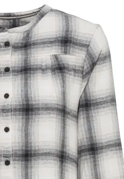 Camel Active Kleider*Flanellkleid aus Baumwolle grey check