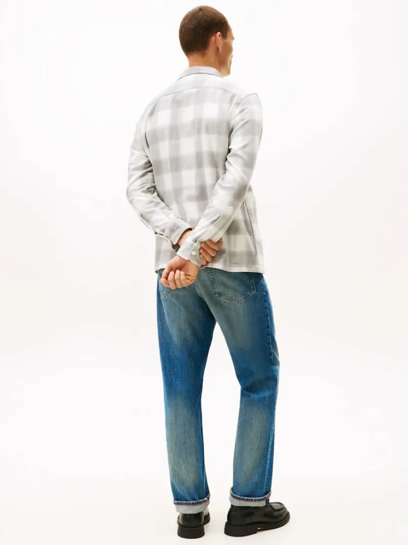 Tommy Hilfiger Big Boys|Hemden*FLANNEL CHECK SHIRT JACKET light grey htr - check