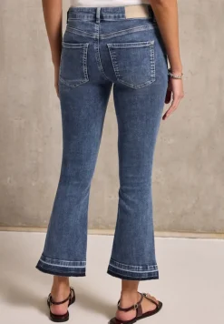 STREET ONE STUDIO Jeans*Flared Jeans medium blue random