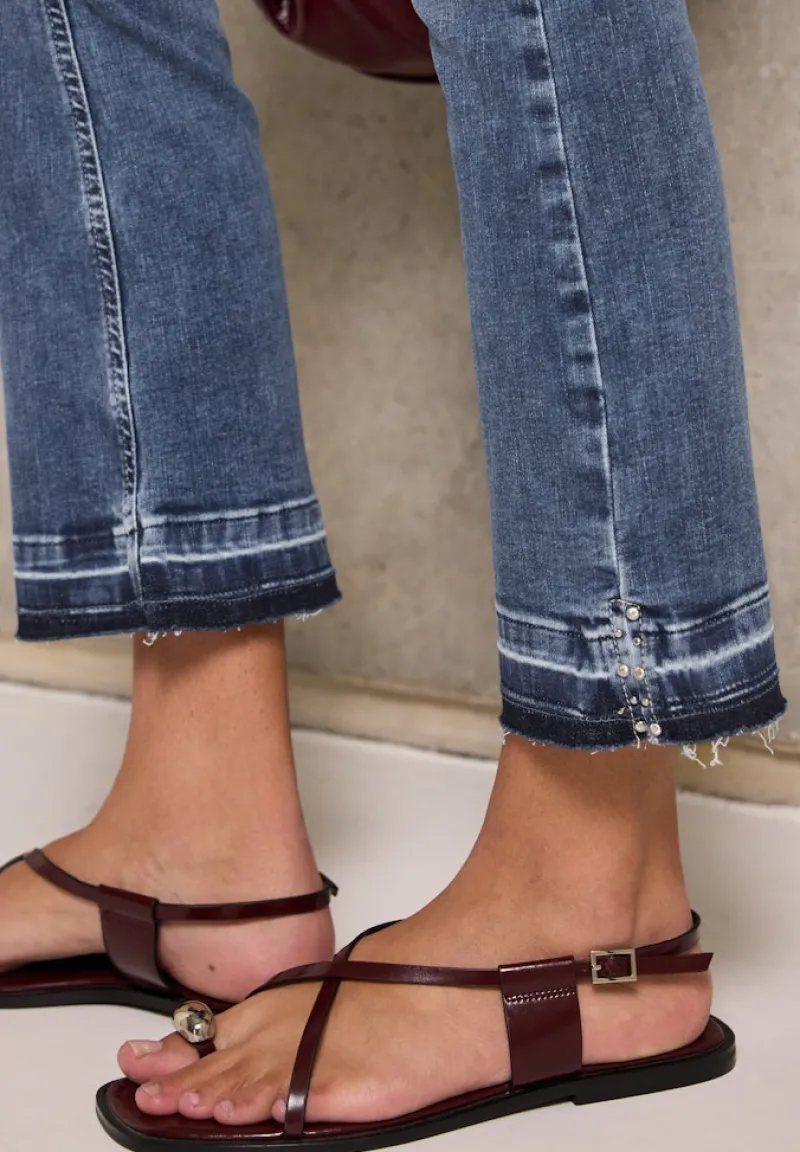 STREET ONE STUDIO Jeans*Flared Jeans medium blue random