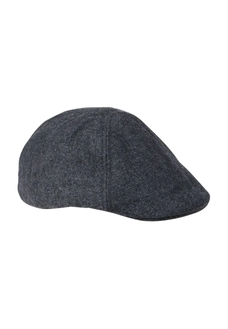 Camel Active Accessoires*Flat Cap aus Wolle und Polyester mit Baumwollfutter rock grey