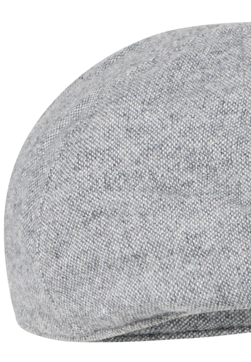 Camel Active Accessoires*Flat Cap aus Wolle und Polyester mit Baumwollfutter stone gray