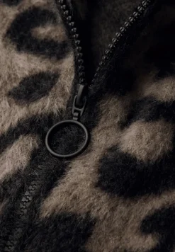 STREET ONE STUDIO Pullover & Sweatshirts*Flauschiger Leo Cardigan Black