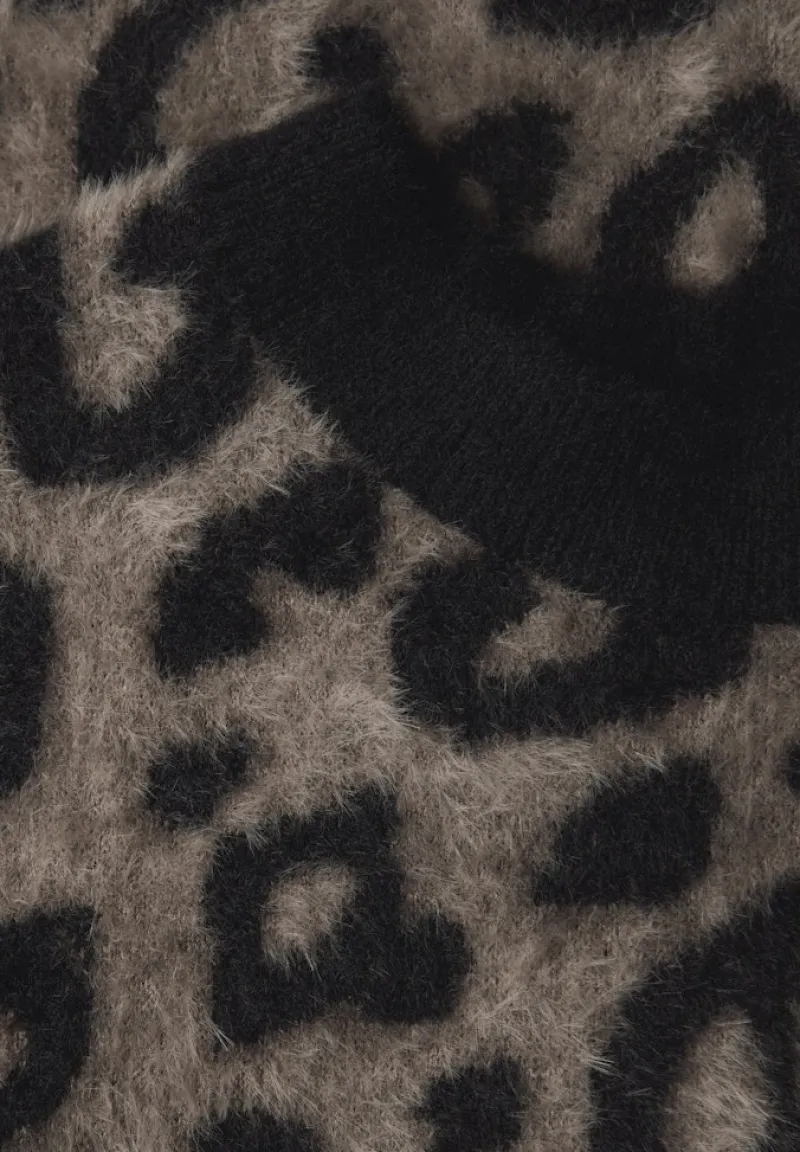 STREET ONE STUDIO Pullover & Sweatshirts*Flauschiger Leo Pullover Black