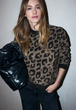 STREET ONE STUDIO Pullover & Sweatshirts*Flauschiger Leo Pullover Black