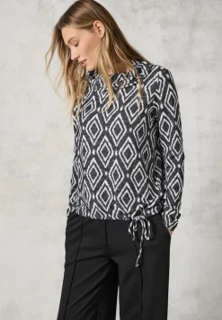 Cecil Shirts*Flauschiges Shirt mit Print charcoal grey melange