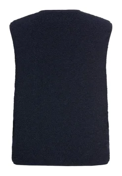 Camel Active Westen*Fleece-Weste mit Knopfverschluss navy