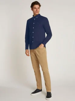 Tommy Hilfiger Hemden|Big Boys*FLEX DOBBY SF SHIRT carbon navy