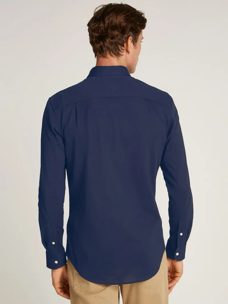 Tommy Hilfiger Hemden|Big Boys*FLEX DOBBY SF SHIRT carbon navy
