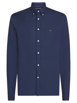 Tommy Hilfiger Hemden|Big Boys*FLEX DOBBY SF SHIRT carbon navy