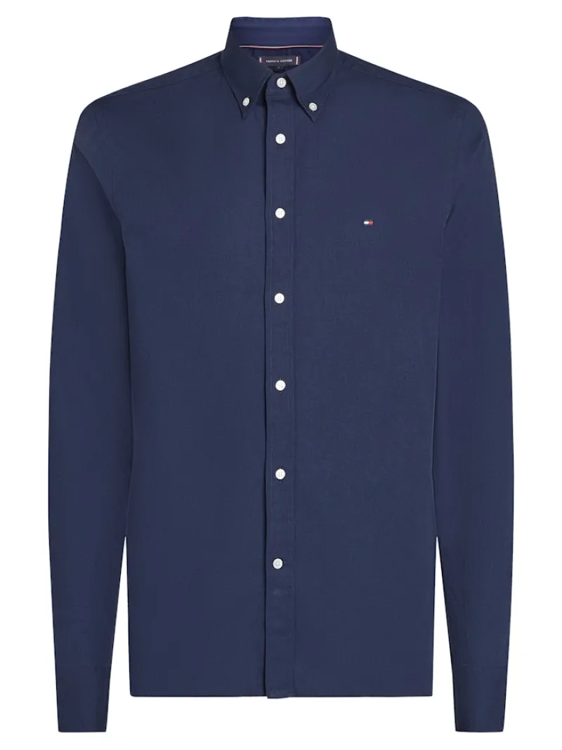 Tommy Hilfiger Hemden|Big Boys*FLEX DOBBY SF SHIRT carbon navy