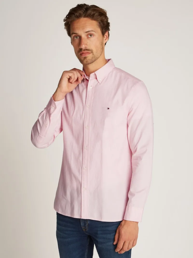 Tommy Hilfiger Hemden|Big Boys*FLEX DOBBY SF SHIRT classic pink