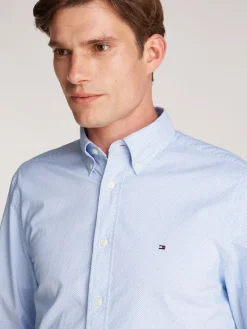 Tommy Hilfiger Hemden|Big Boys*FLEX POPLIN FAKE SOLID RF SHIRT optic white prt