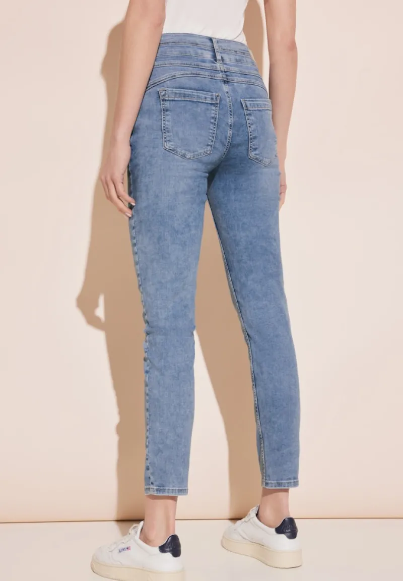 Street One Jeans*Free to move Jeans bright indigo wash