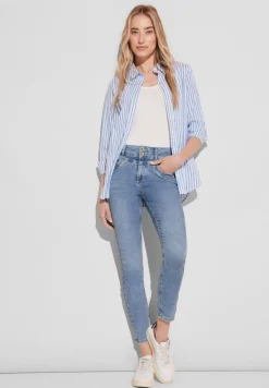 Street One Jeans*Free to move Jeans bright indigo wash