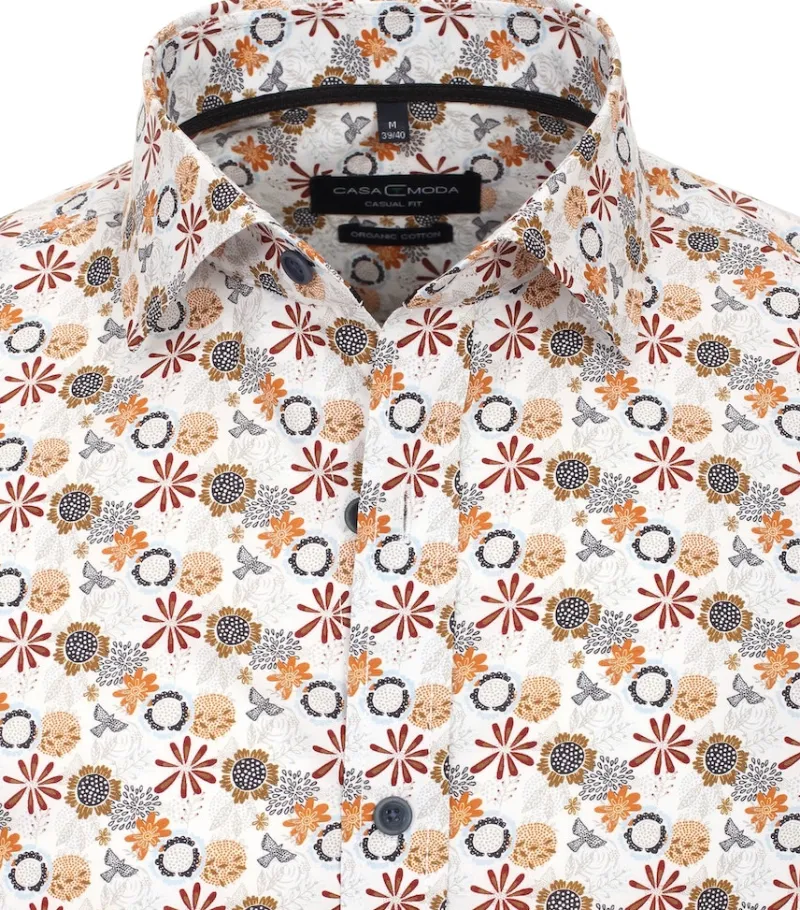 CASAMODA Hemden|Big Boys*Freizeithemd Orange