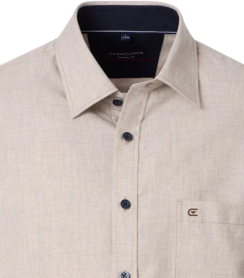CASAMODA Hemden|Big Boys*Freizeithemd Beige