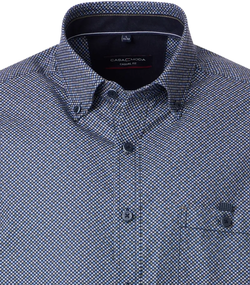 CASAMODA Hemden|Big Boys*Freizeithemd Blau