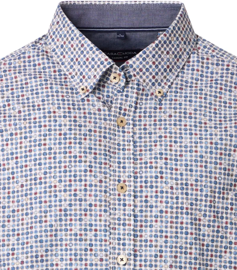 CASAMODA Hemden|Big Boys*Freizeithemd Blau