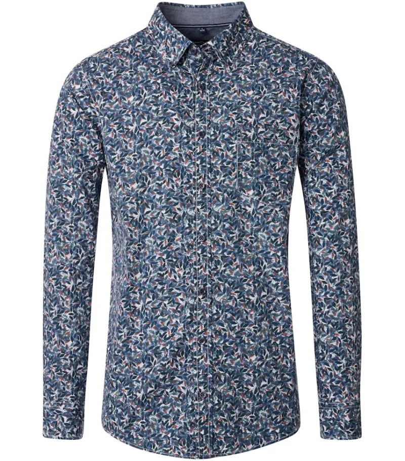 CASAMODA Hemden|Big Boys*Freizeithemd Blau