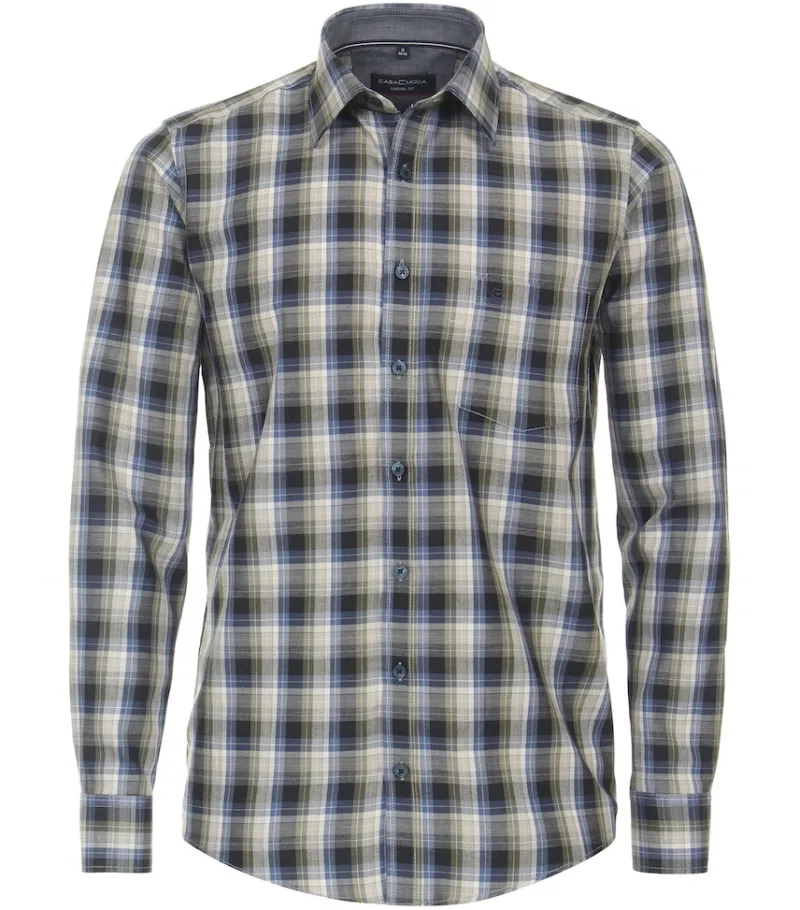 CASAMODA Hemden|Big Boys*Freizeithemd Blau