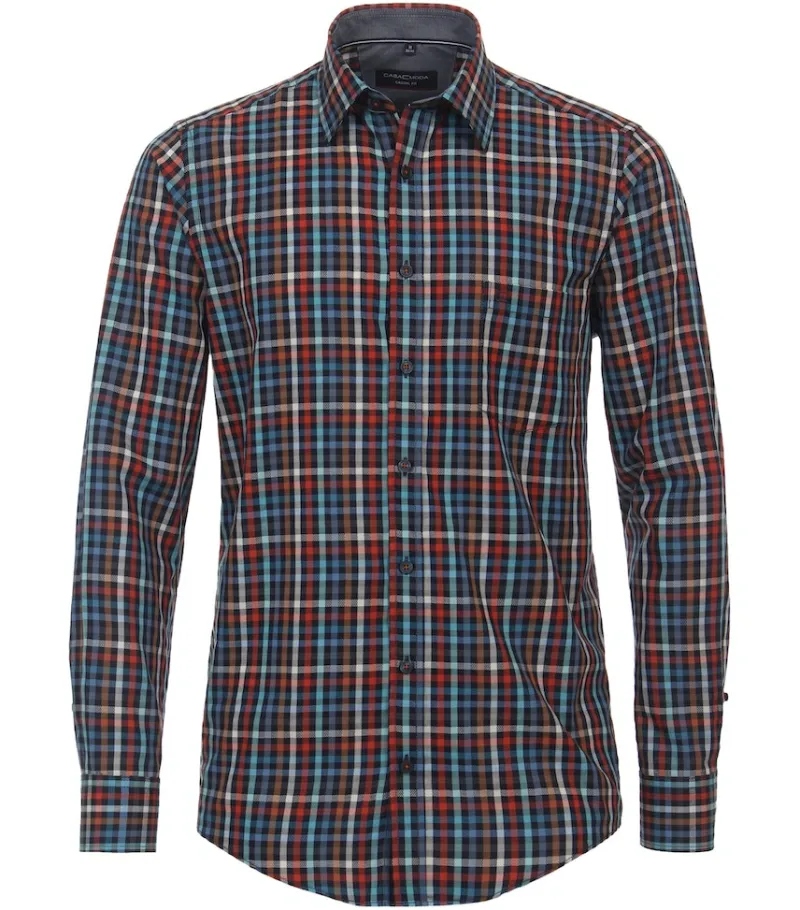 CASAMODA Hemden|Big Boys*Freizeithemd Blau