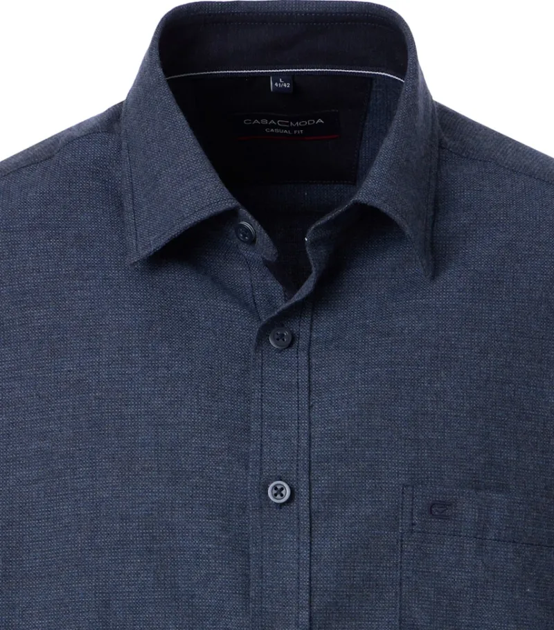 CASAMODA Hemden|Big Boys*Freizeithemd Blau