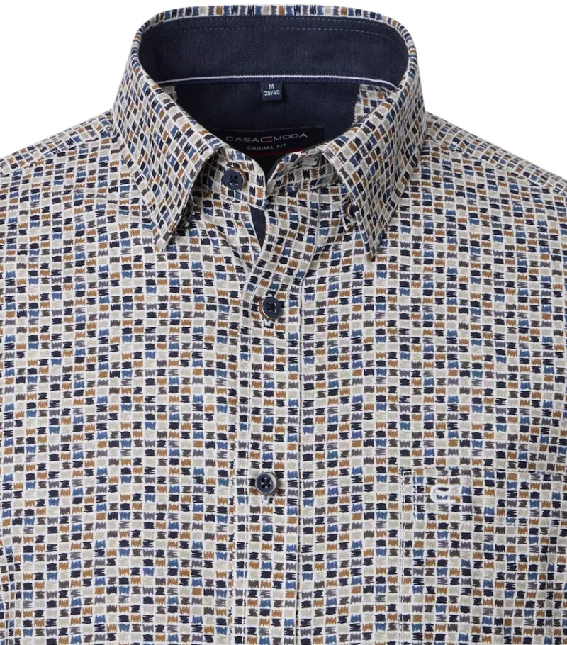 CASAMODA Hemden|Big Boys*Freizeithemd Blau