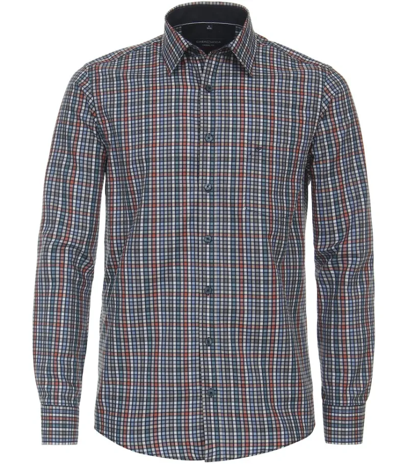 CASAMODA Hemden|Big Boys*Freizeithemd Blau