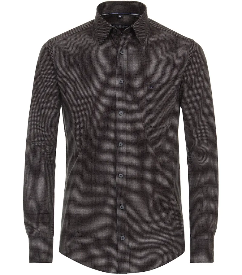 CASAMODA Hemden|Big Boys*Freizeithemd Braun