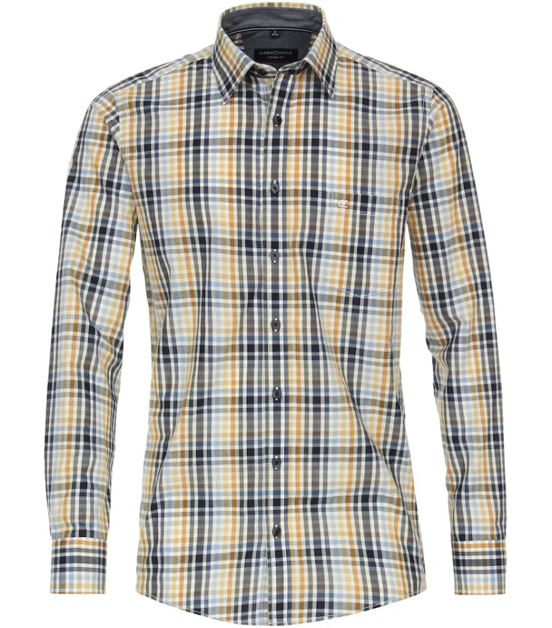 CASAMODA Hemden|Big Boys*Freizeithemd Gelb