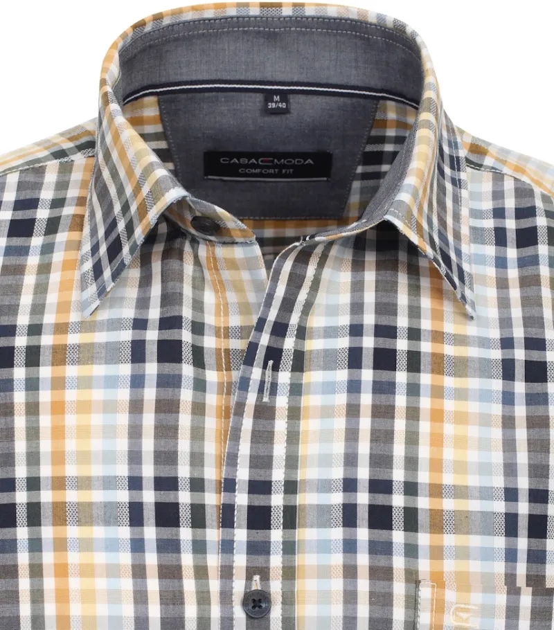 CASAMODA Hemden|Big Boys*Freizeithemd Gelb