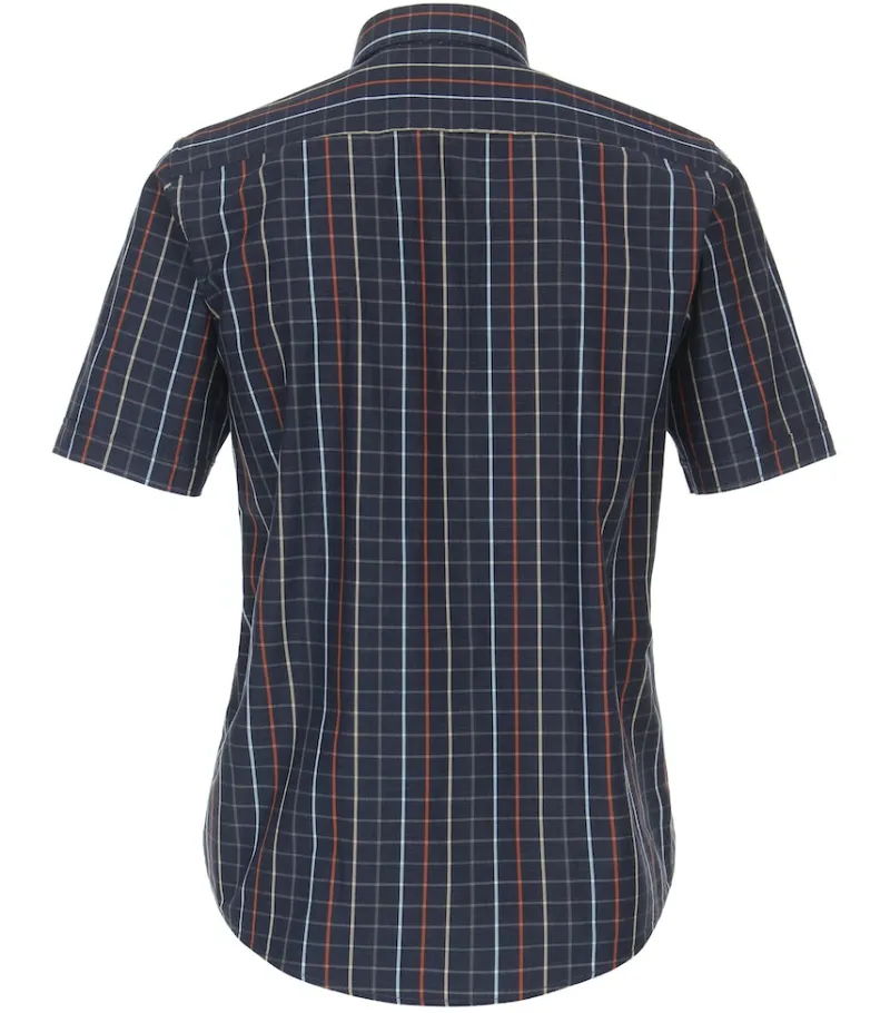 CASAMODA Hemden*Freizeithemd Kurzarm anthrazit