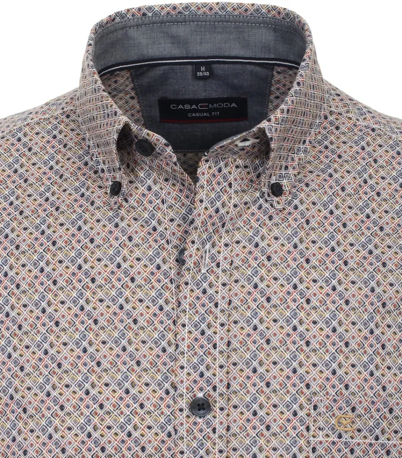 CASAMODA Hemden|Big Boys*Freizeithemd Kurzarm Blau