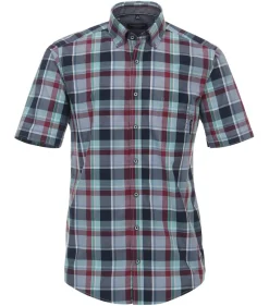 CASAMODA Hemden|Big Boys*Freizeithemd Kurzarm Blau