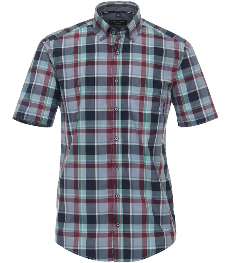 CASAMODA Hemden|Big Boys*Freizeithemd Kurzarm Blau