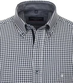 CASAMODA Hemden|Big Boys*Freizeithemd Kurzarm Blau