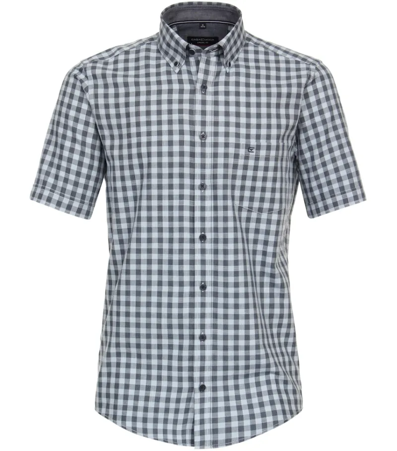 CASAMODA Hemden|Big Boys*Freizeithemd Kurzarm Blau