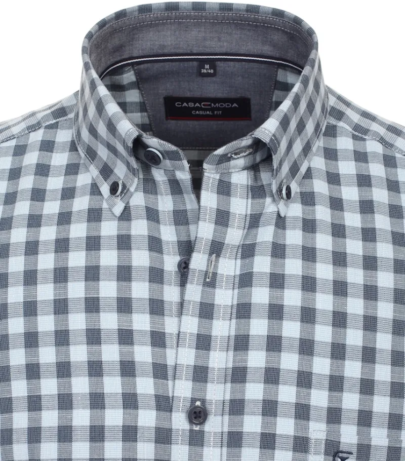 CASAMODA Hemden|Big Boys*Freizeithemd Kurzarm Blau