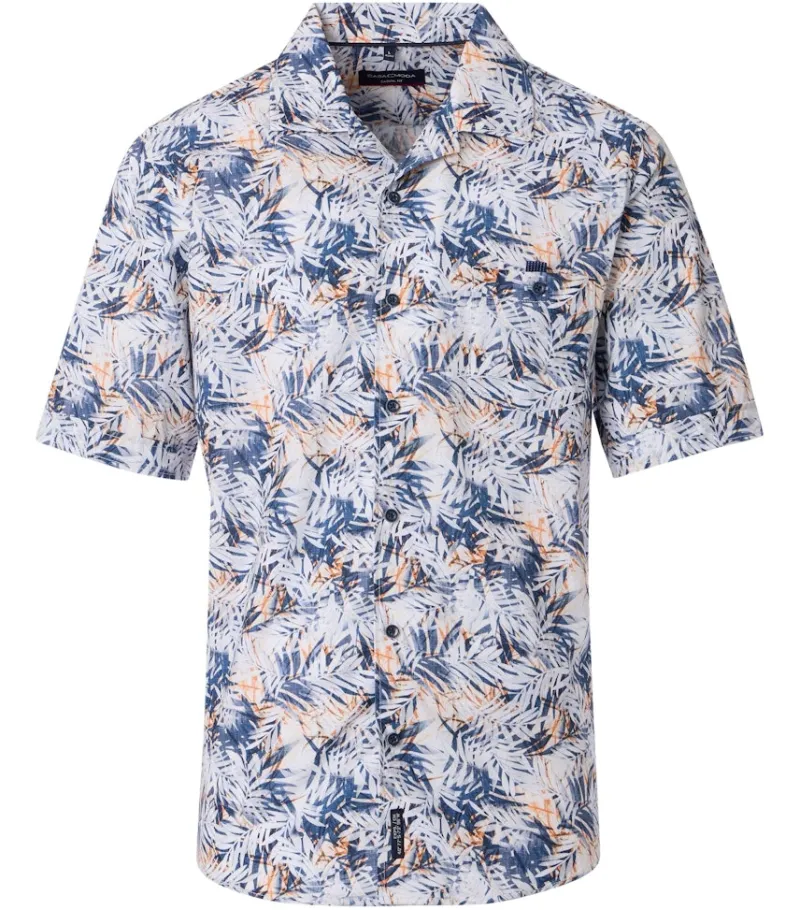 CASAMODA Hemden|Big Boys*Freizeithemd Kurzarm Blau