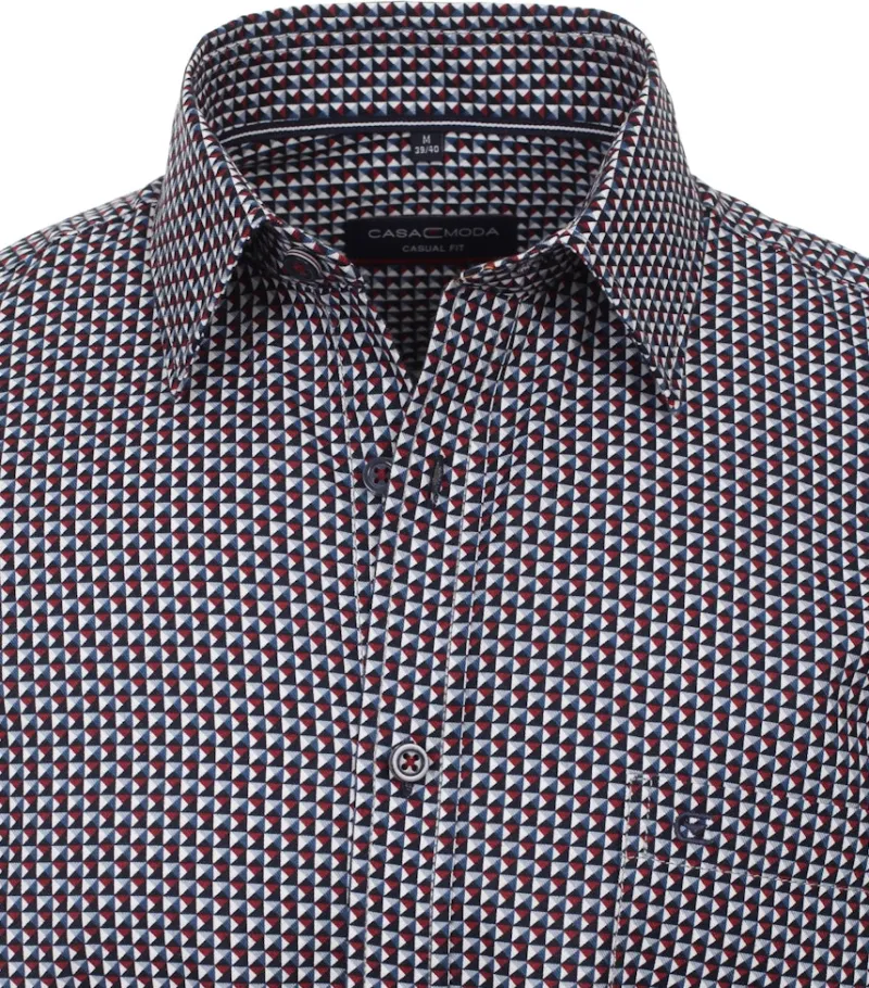 CASAMODA Hemden|Big Boys*Freizeithemd Rot