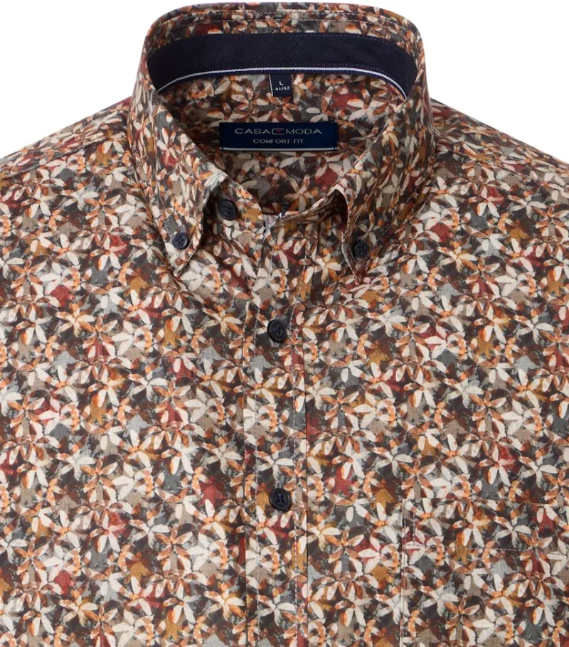 CASAMODA Hemden|Big Boys*Freizeithemd silber